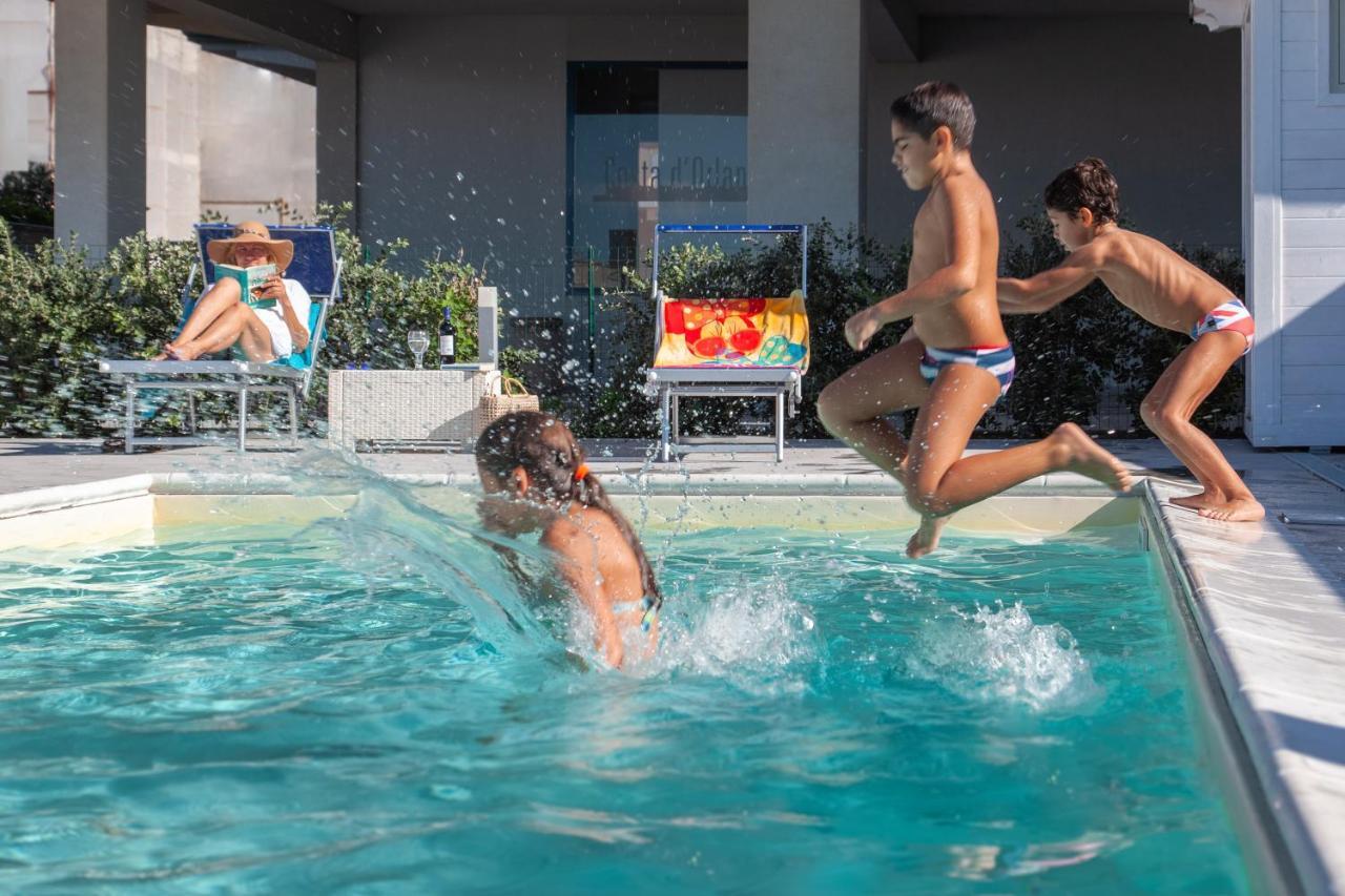 Terraces D'Orlando - Family Apartments With Sea View And Pool Capo d'Orlando Bagian luar foto